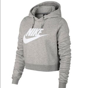 Nike cropped hoodie